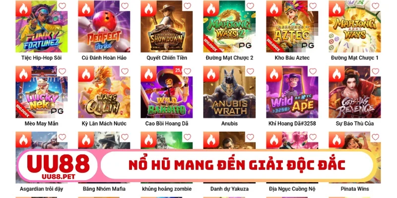 Nổ hũ mang đến giải độc đắc lớn